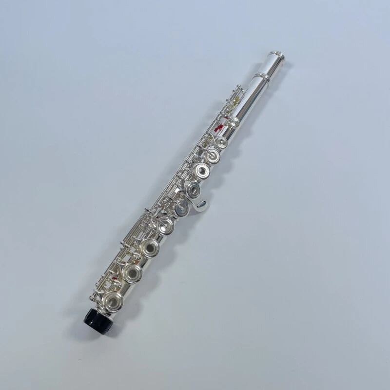 Afanti 17 Hole Open Hole Silver-Plated Flute with French Keys