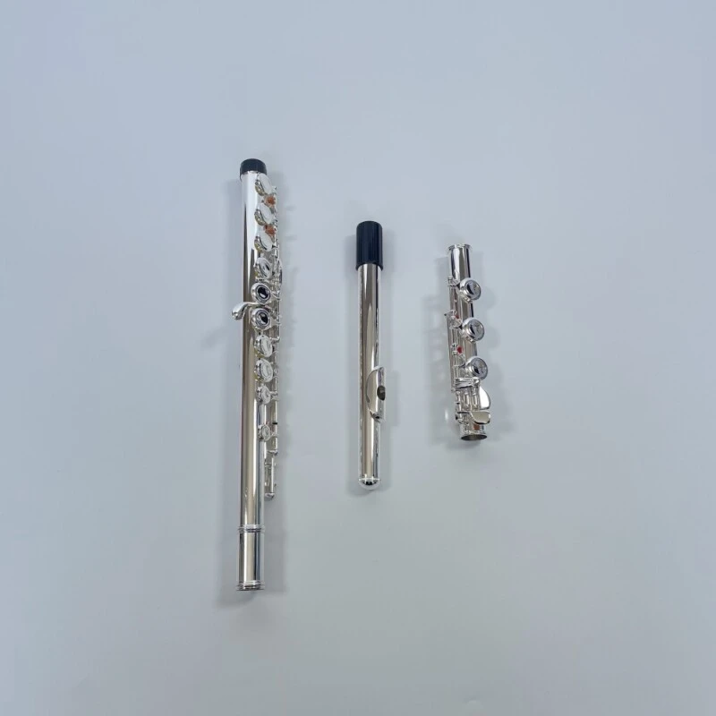 Afanti 17 Closed Hole Silver Plated Key Cupronickel Body Flute (flûte à corps en cupronickel)