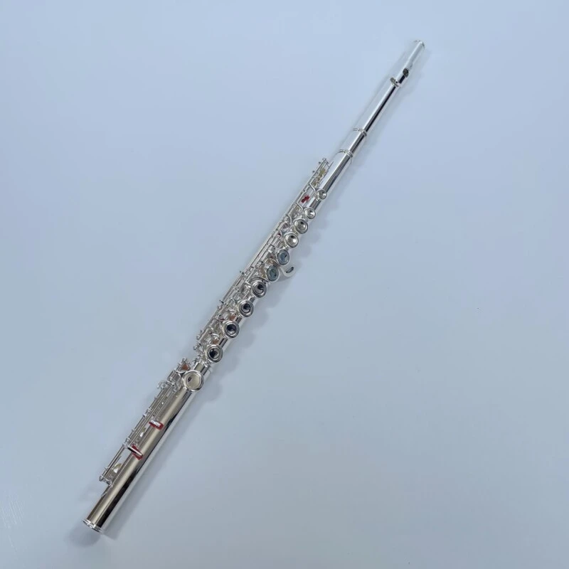 Afanti 17 Closed Hole Silver Plated Key Cupronickel Body Flute (flûte à corps en cupronickel)