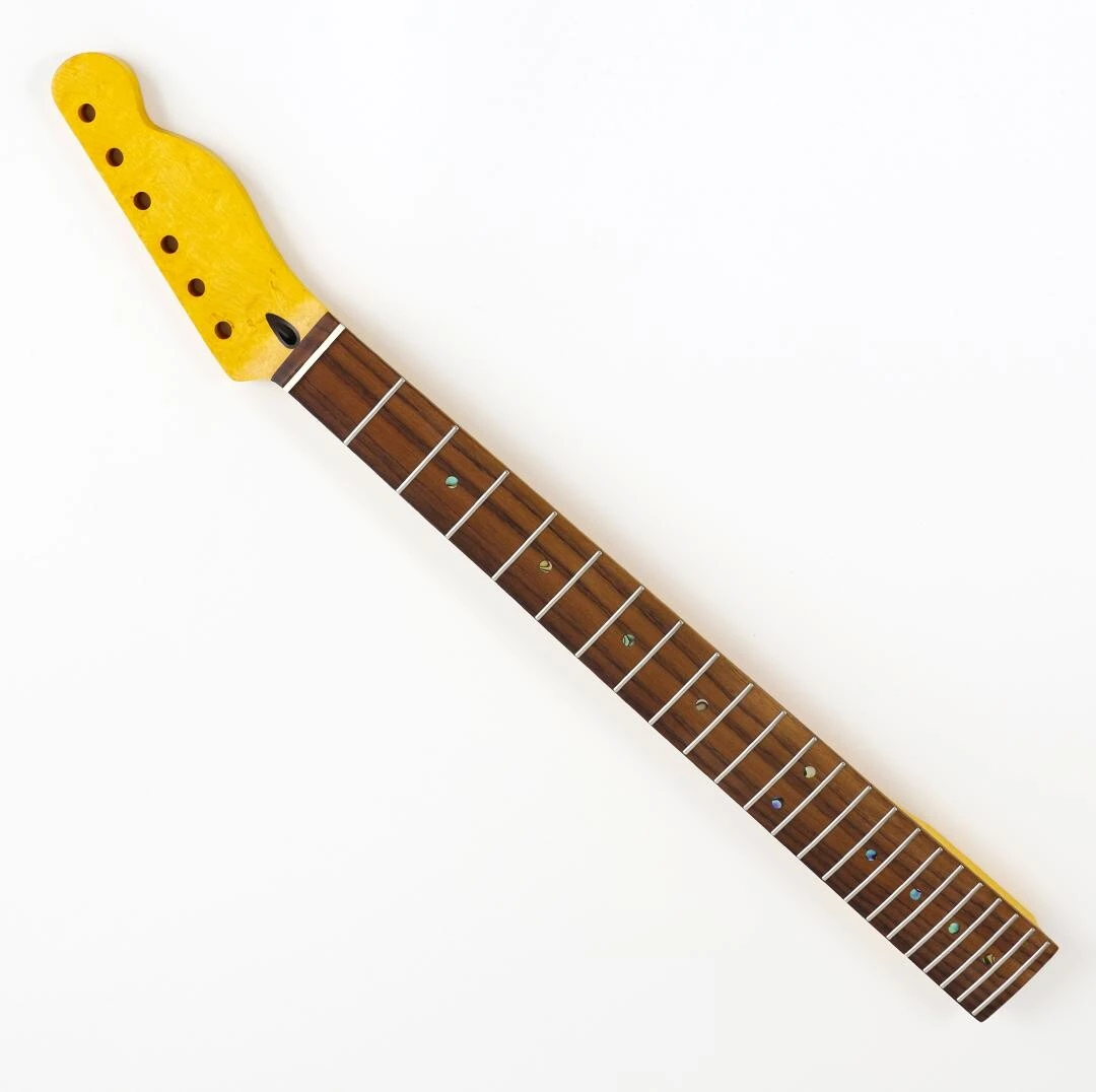 Afanti Replacement 22 Frets Birdseye Maple TL Guitar Neck