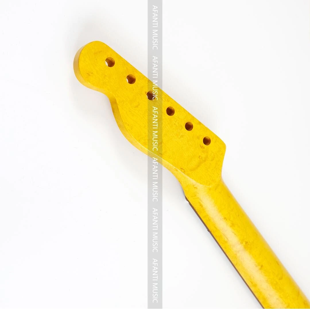 Afanti Replacement 22 Frets Birdseye Maple TL Guitar Neck