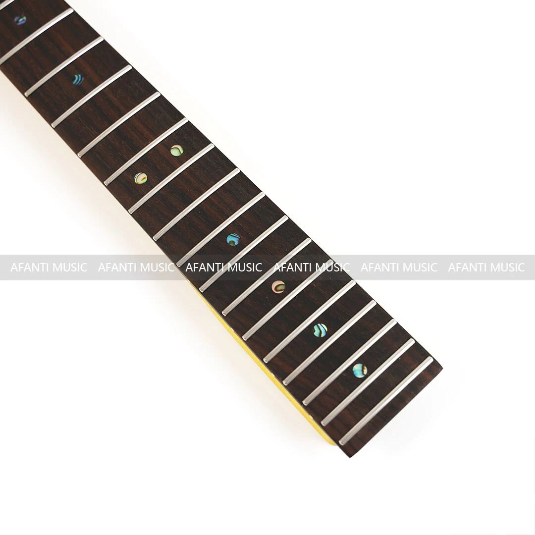 Manche de guitare électrique Afanti 22 Frets Matt Birdseye Maple TL