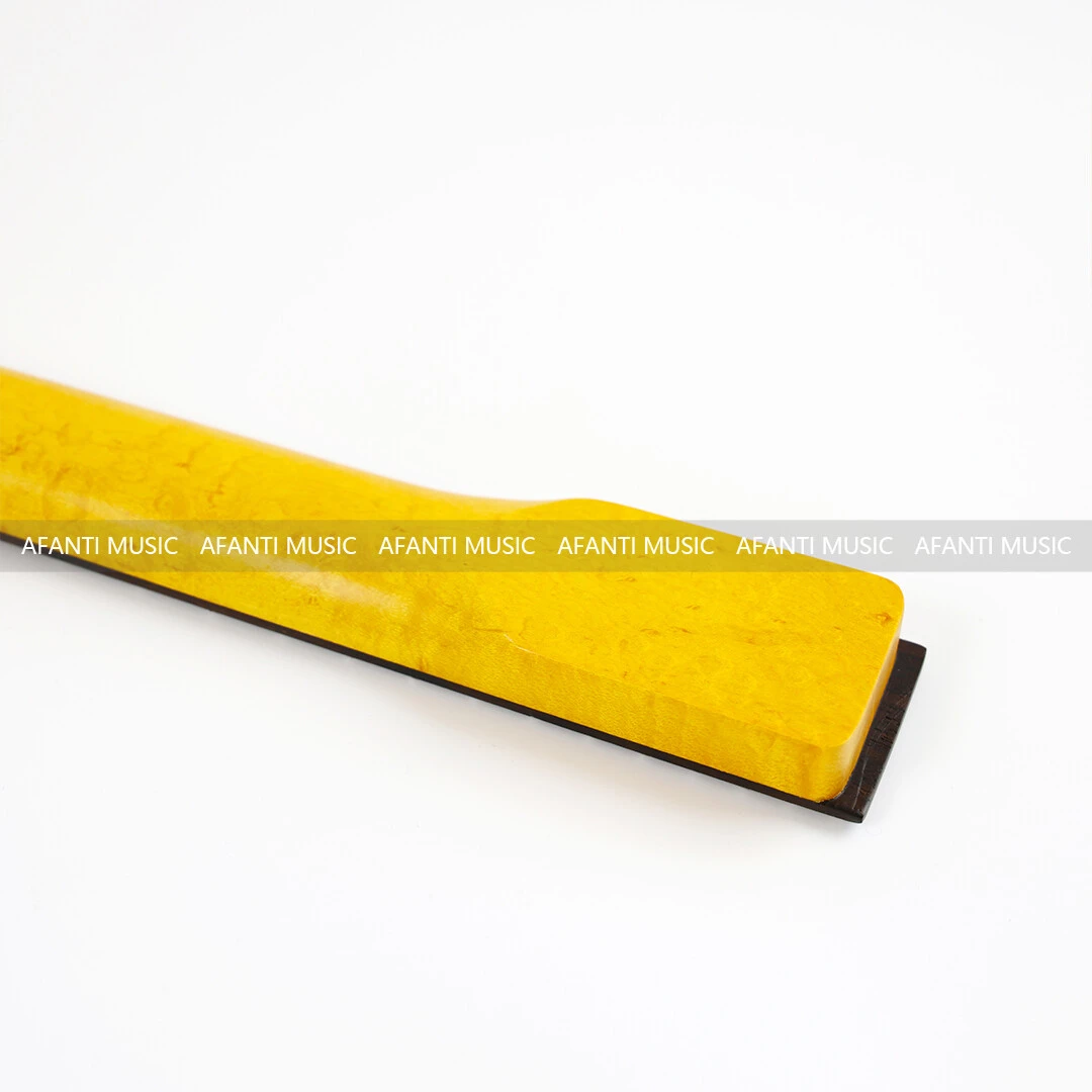 Manche de guitare électrique Afanti 22 Frets Matt Birdseye Maple TL
