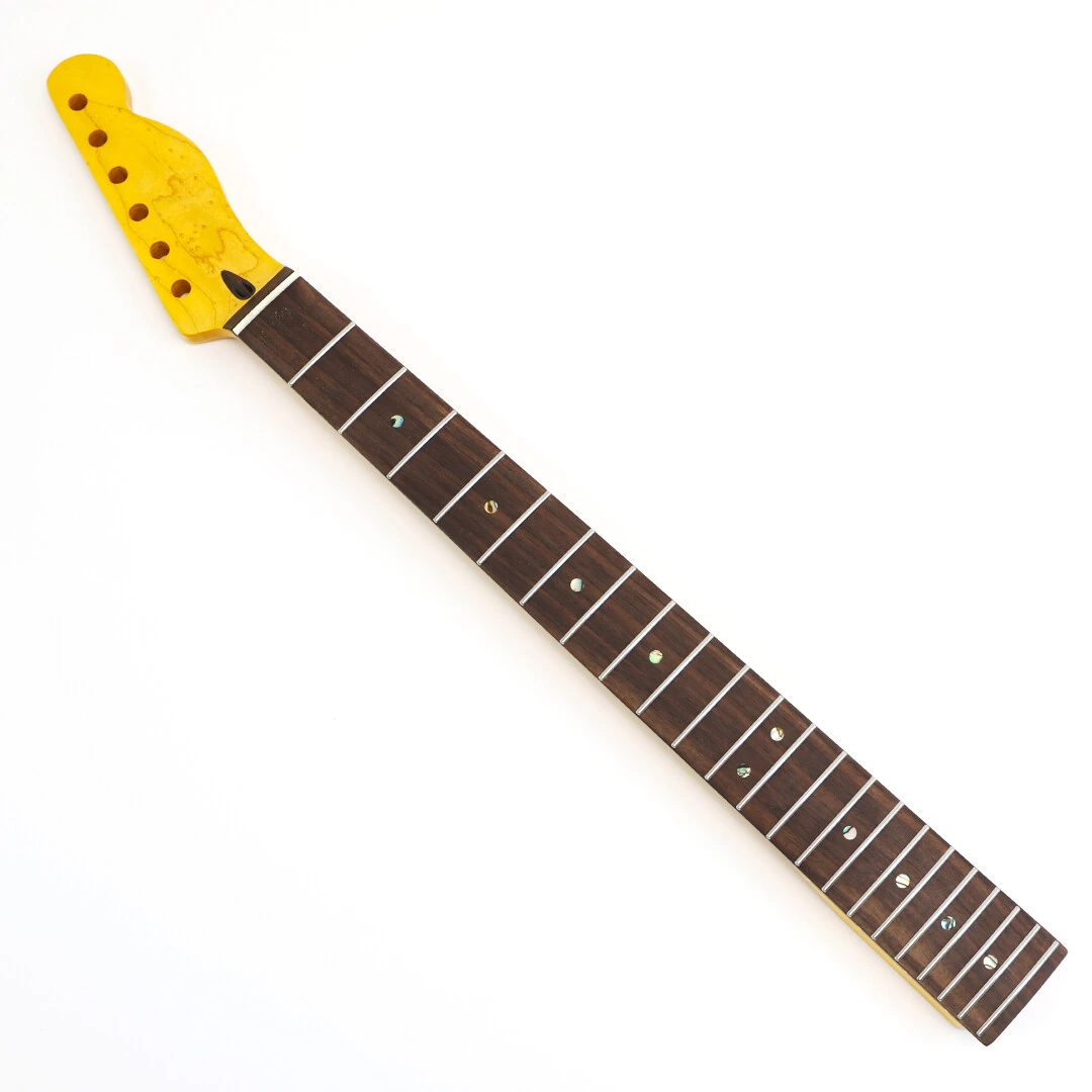 Afanti 22 Frets TL Manche de Guitare Electrique avec Touche en Palissandre