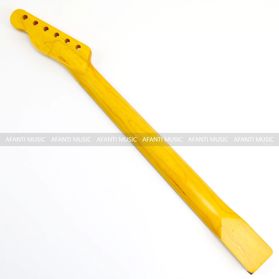 Afanti 22 Frets TL Manche de Guitare Electrique avec Touche en Palissandre