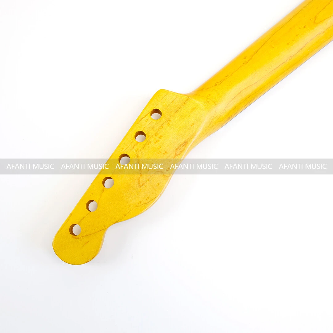 Afanti 22 Frets TL Manche de Guitare Electrique avec Touche en Palissandre