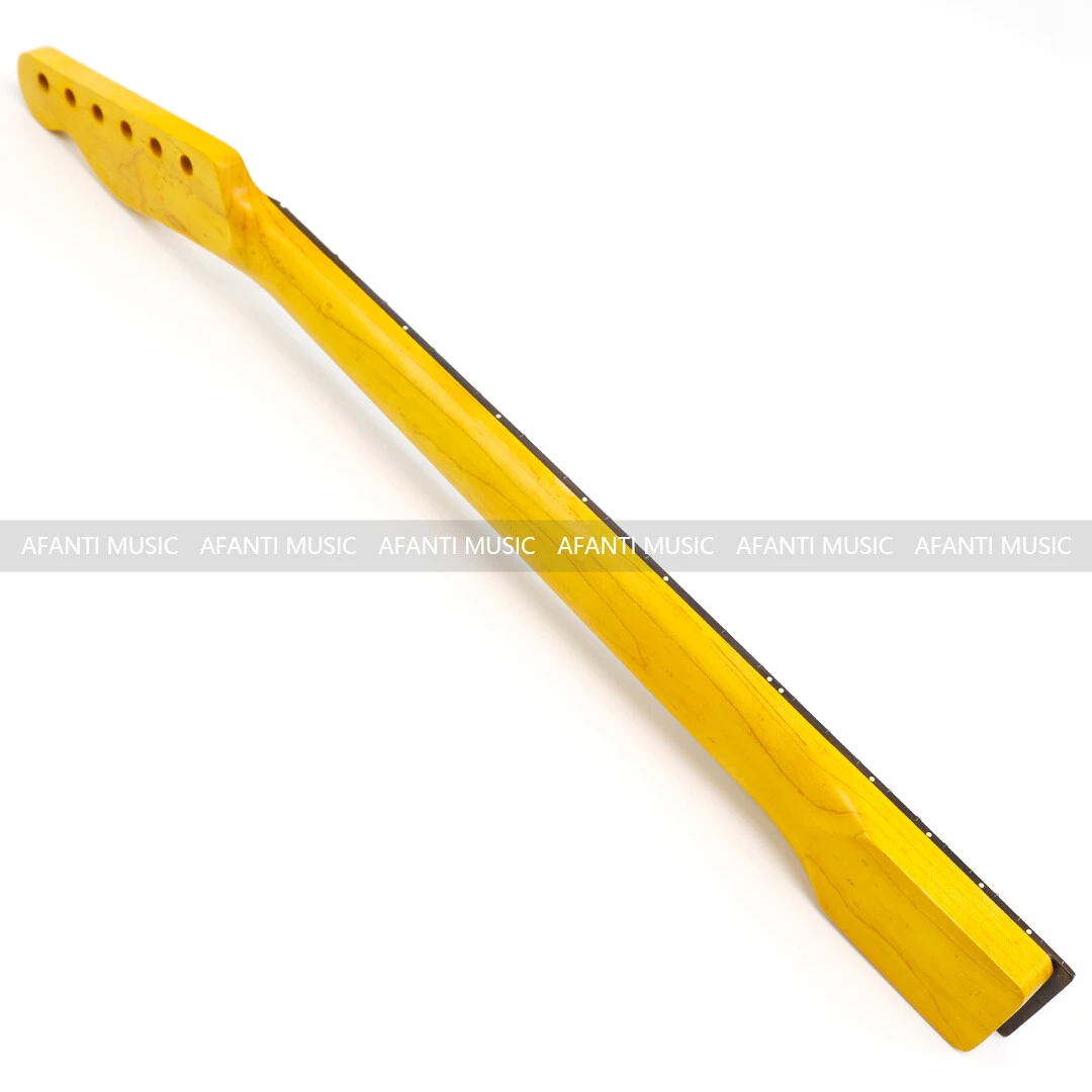 Afanti 22 Frets TL Manche de Guitare Electrique avec Touche en Palissandre