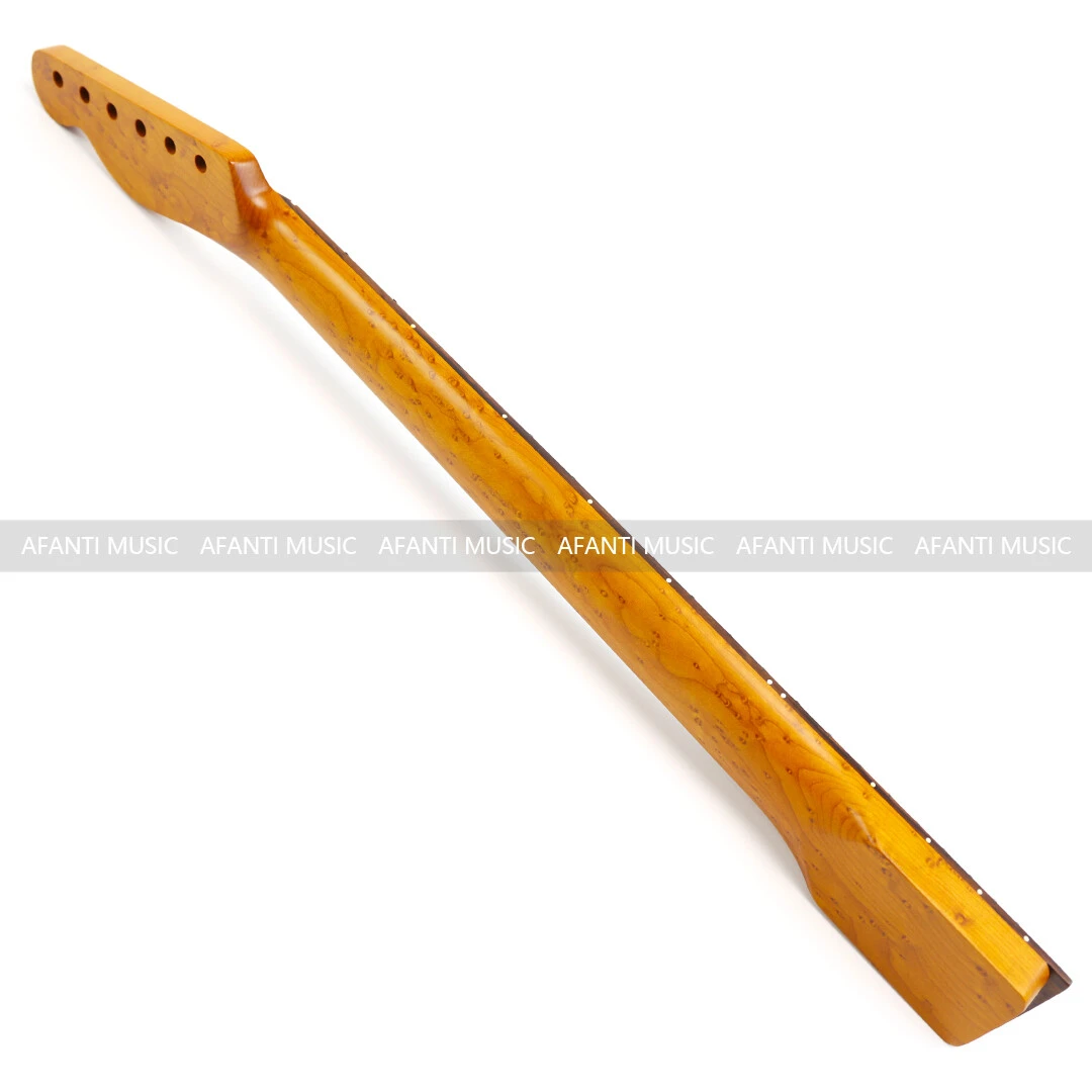 Afanti 22 Frets Roasted Birdseye Maple TL Electric Guitar Neck