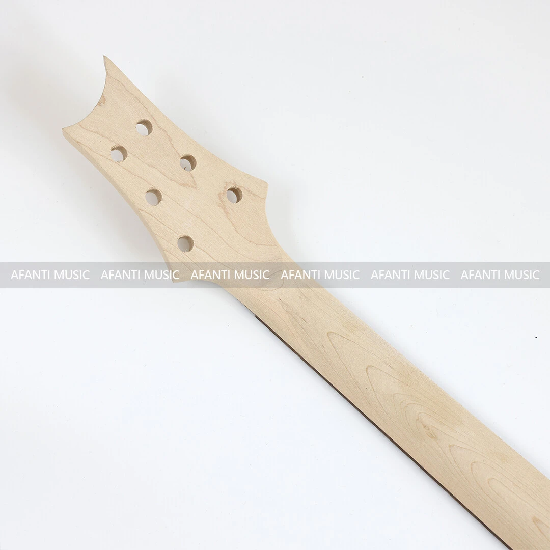 Afanti 24 Frets Maple Electric Guitar Neck with Rosewood Fingerboard (manche de guitare électrique en érable avec touche en palissandre)