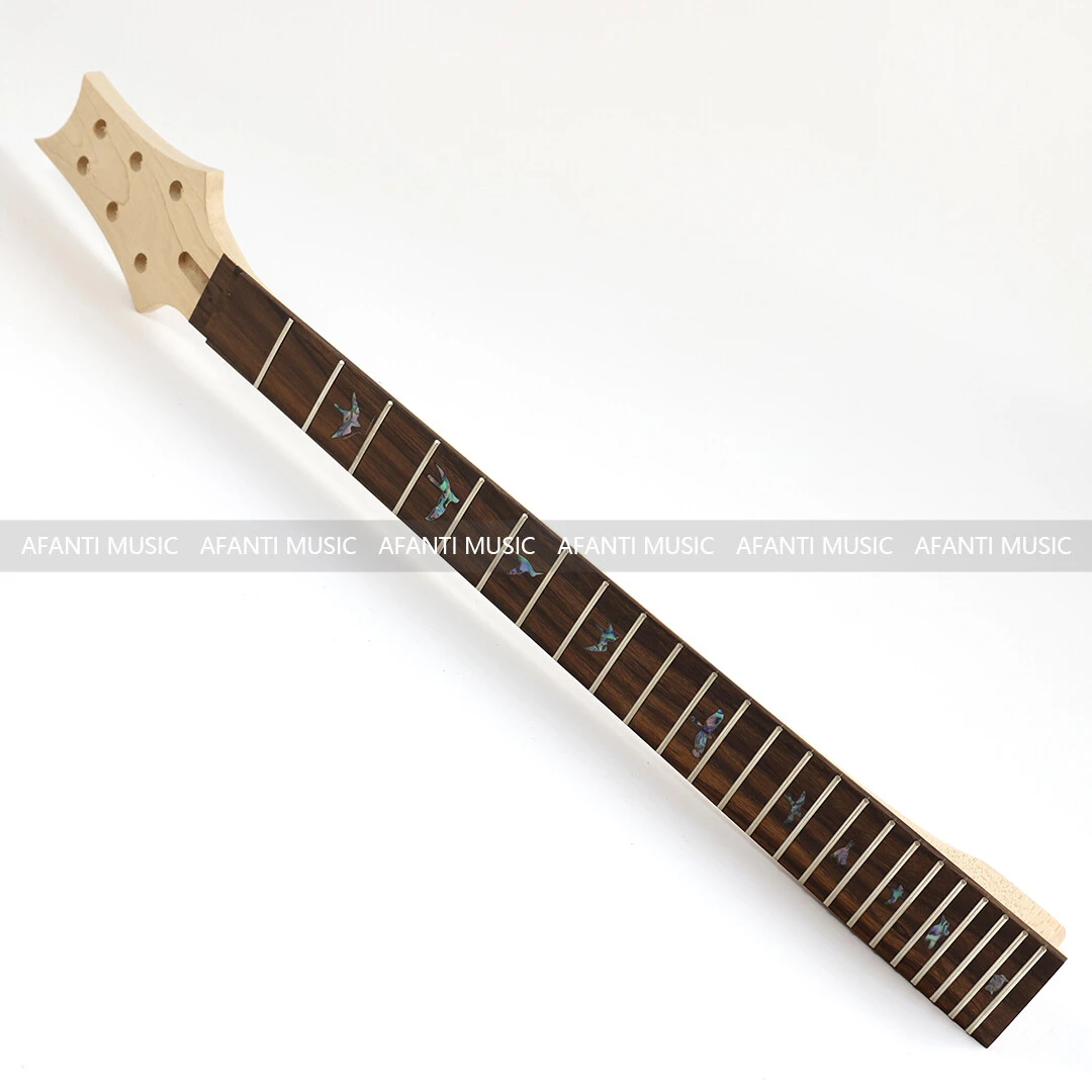 Afanti 24 Frets Maple Electric Guitar Neck with Rosewood Fingerboard (manche de guitare électrique en érable avec touche en palissandre)
