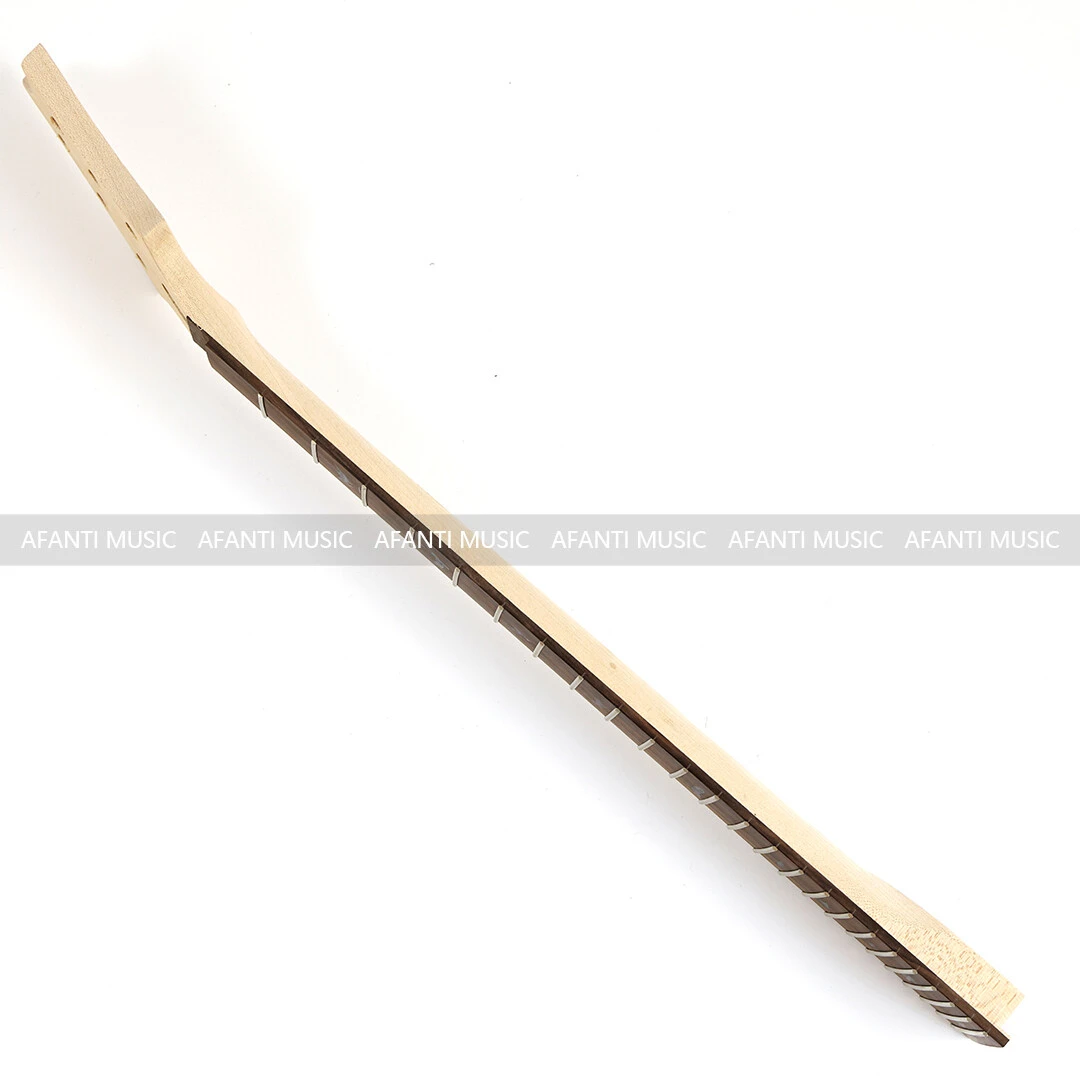 Afanti 24 Frets Maple Electric Guitar Neck with Rosewood Fingerboard (manche de guitare électrique en érable avec touche en palissandre)