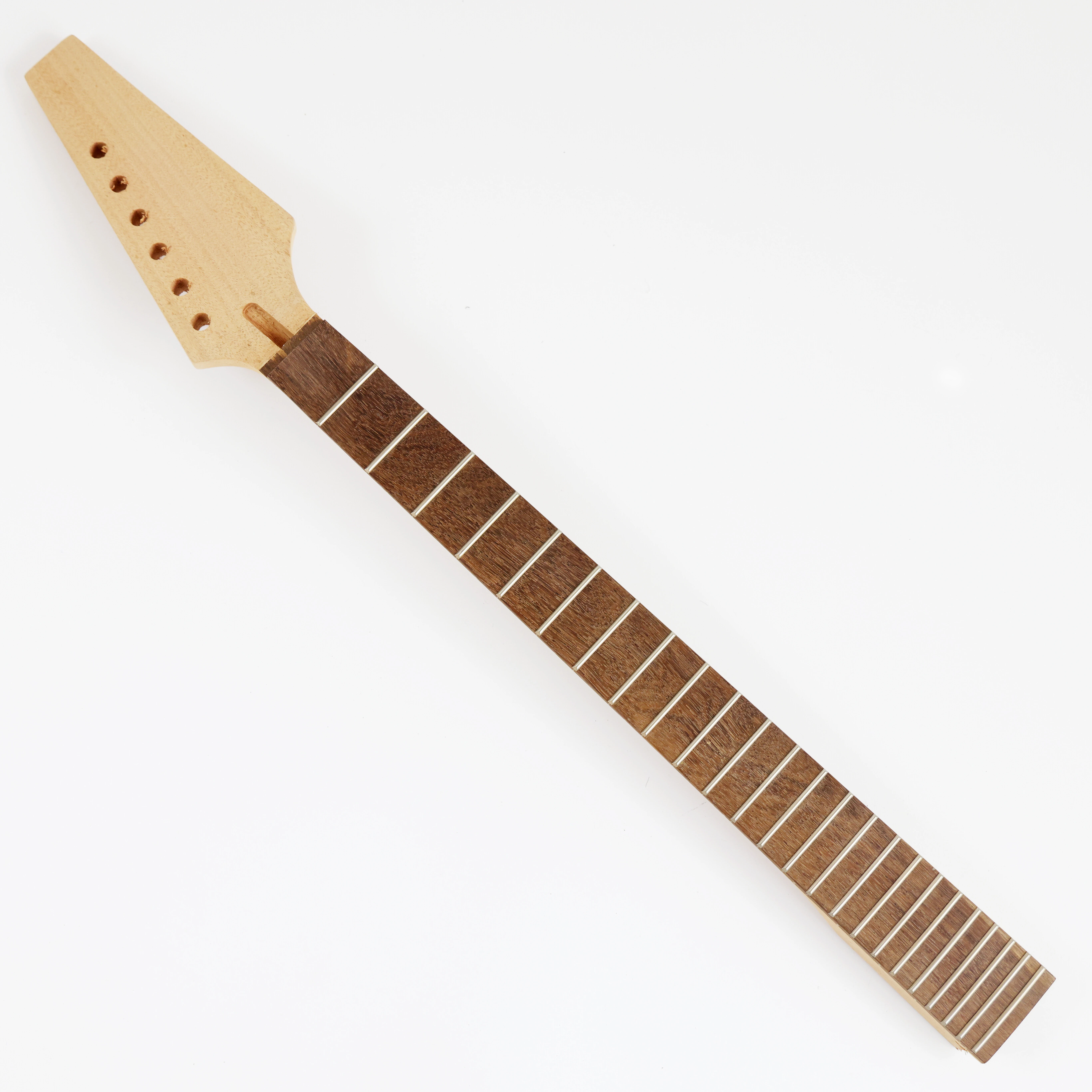 Manche de guitare électrique Afanti 24 frettes en acajou