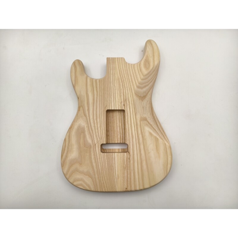Afanti Unfinished Ash Wood HSH Pickup Routing St Electric Guitar Body