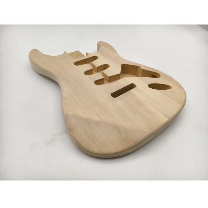 Corps de guitare de remplacement en tilleul non fini SSS St d'Afanti