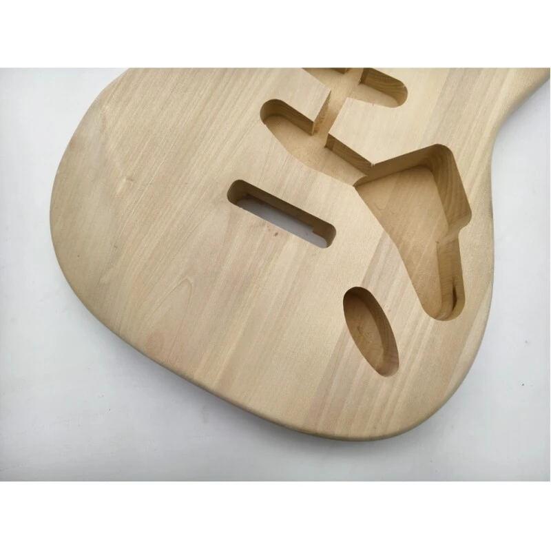Corps de guitare de remplacement en tilleul non fini SSS St d'Afanti
