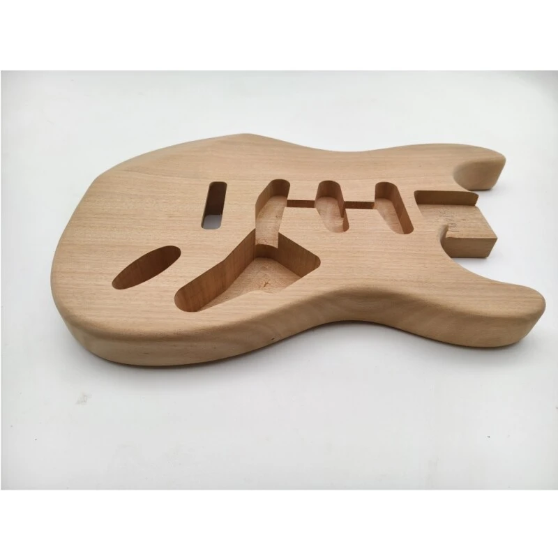 Corps de guitare électrique ST en acajou non fini Afanti