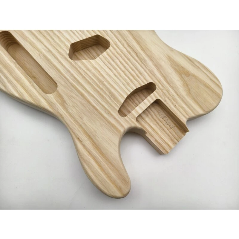 Corps de guitare électrique Afanti en bois de frêne non fini TL