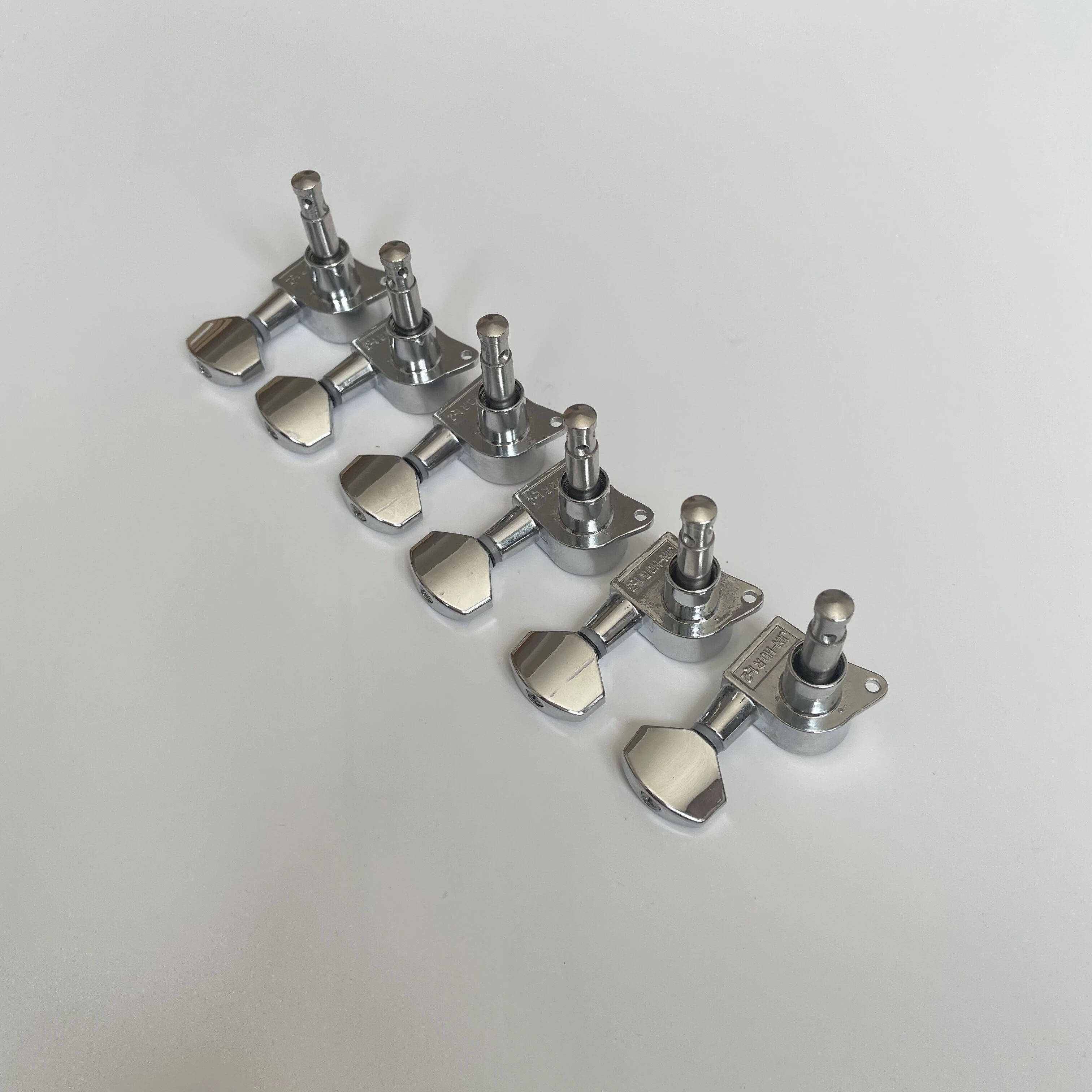 Afanti 6R-In-Line Chrome Electric Guitar Tuning Machine Heads