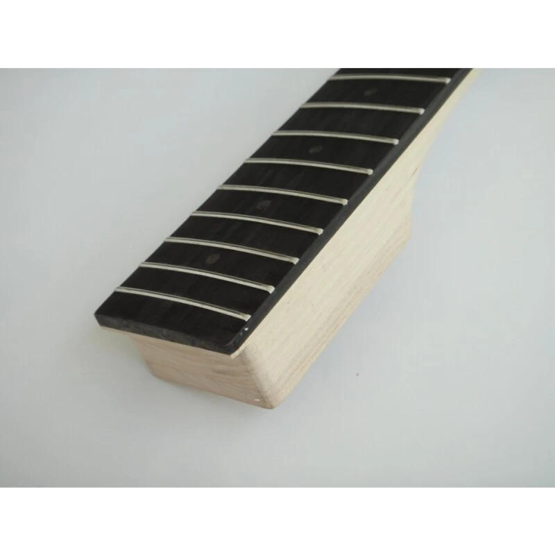 Kit de guitare basse électrique à 5 cordes avec corps en acajou brut Afanti et érable flammé