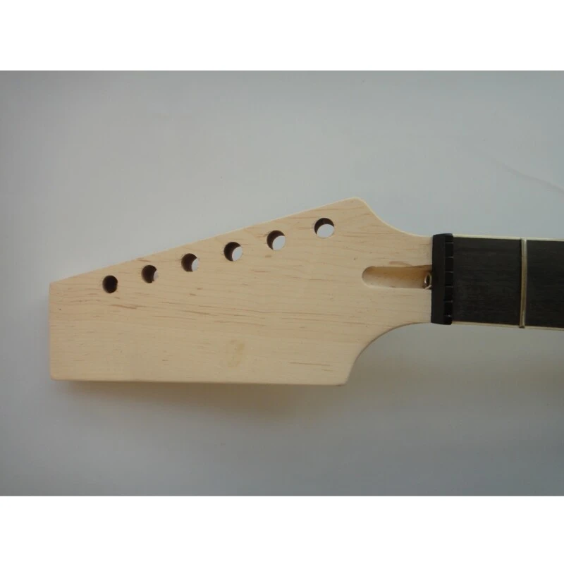 Kit de guitare à monter soi-même avec tête vierge Afanti, corps en aulne, touche en ébène