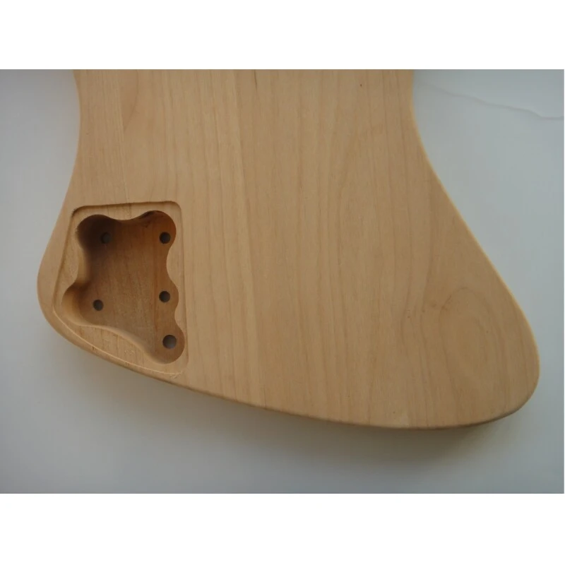 Kit de guitare à monter soi-même avec tête vierge Afanti, corps en aulne, touche en ébène