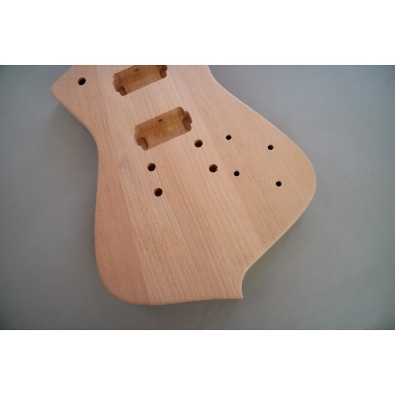 Micro Afanti HH en acajou personnalisé Construisez votre propre kit de guitare à glace DIY