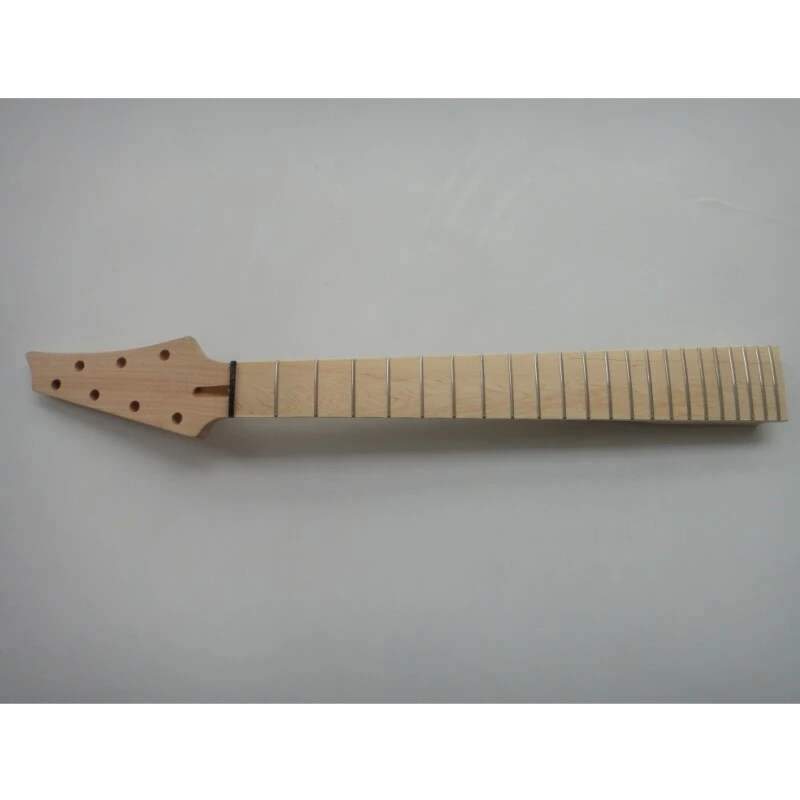 Kit de guitare à glace à monter soi-même Afanti non fini avec corps en acajou à 7 cordes et touche en érable
