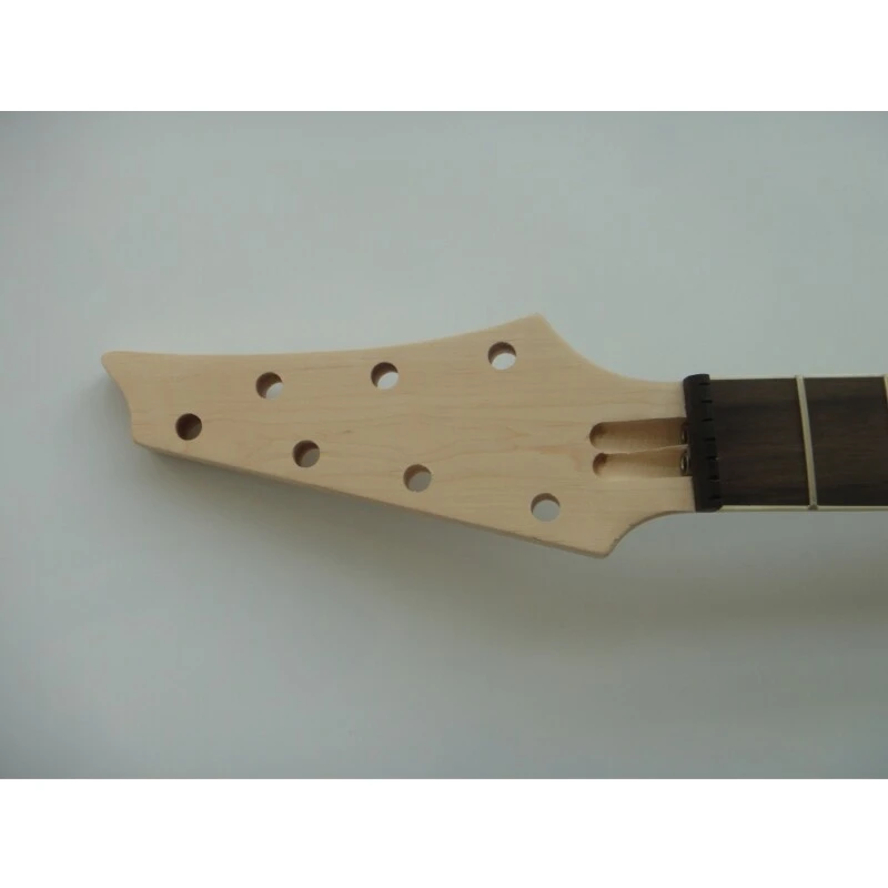 Kit guitare à glace Afanti à 7 cordes avec corps en tilleul brut et manche en érable