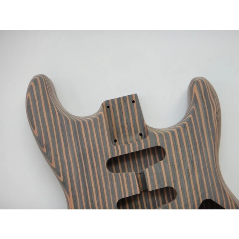 Kit de guitare électrique DIY St Zebrwood personnalisé Afanti
