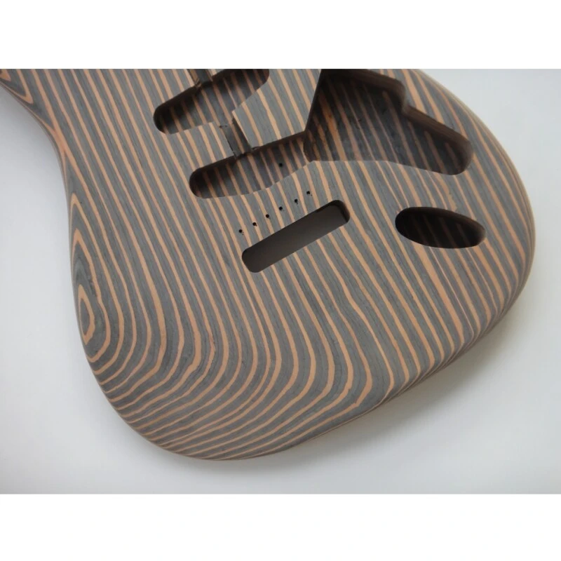Kit de guitare électrique DIY St Zebrwood personnalisé Afanti