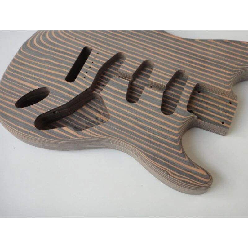 Kit de guitare électrique DIY St Zebrwood personnalisé Afanti