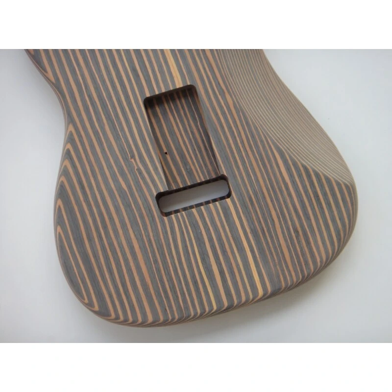 Kit de guitare électrique DIY St Zebrwood personnalisé Afanti