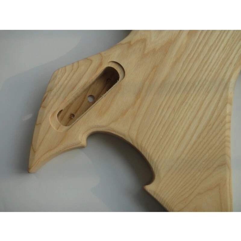 Kit de guitare électrique à monter soi-même avec corps en frêne Afanti et touche en ébène