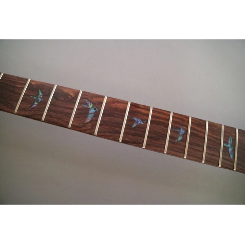Kit de guitare électrique à monter soi-même avec corps en acajou brut Afanti et placage en frêne