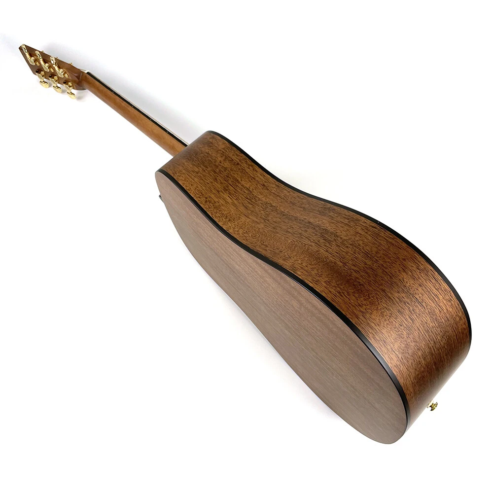 Guitare acoustique Dreadnought de 41 pouces avec table en épicéa massif de qualité Stika de la série Afanti East Luthier