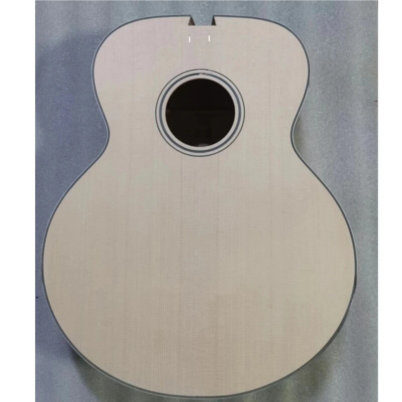Kit de guitare acoustique entièrement solide Afanti 43" avec table en épicéa massif de qualité AA