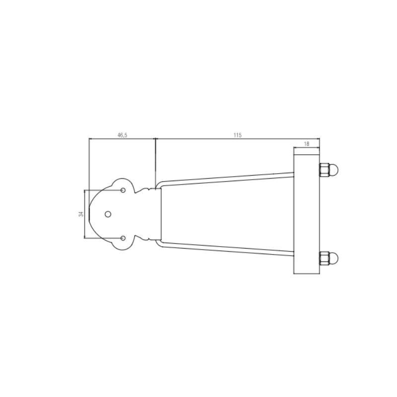 Cordier de guitare basse 4 cordes Afanti Chrome