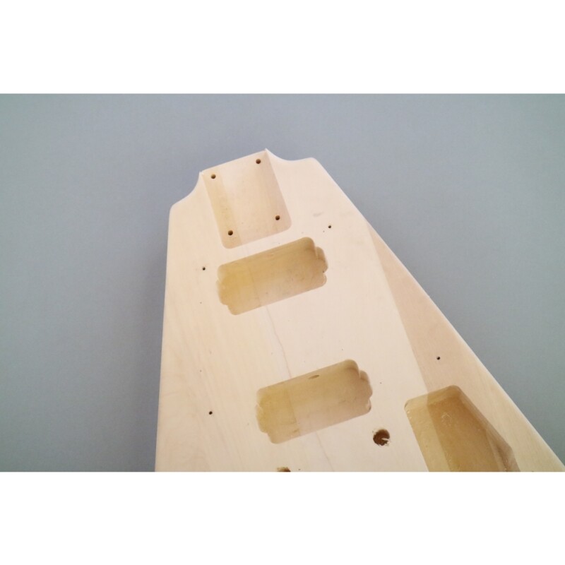 Afanti Basswood Body with Chrome Hardware FV Electric Guitar Kit