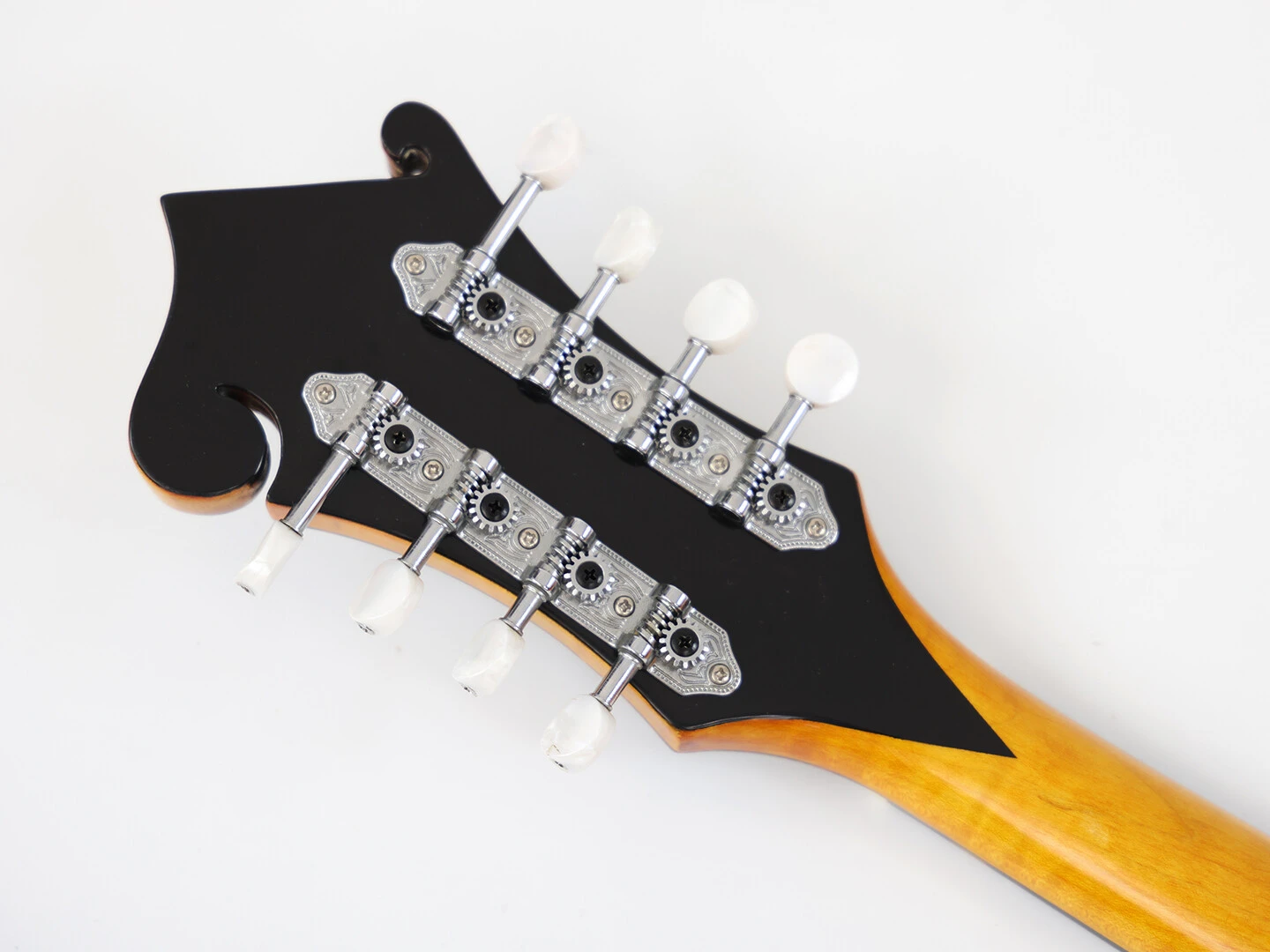 Afanti F Style Mandoline Octave en Acajou Massif avec Dos et Éclisses