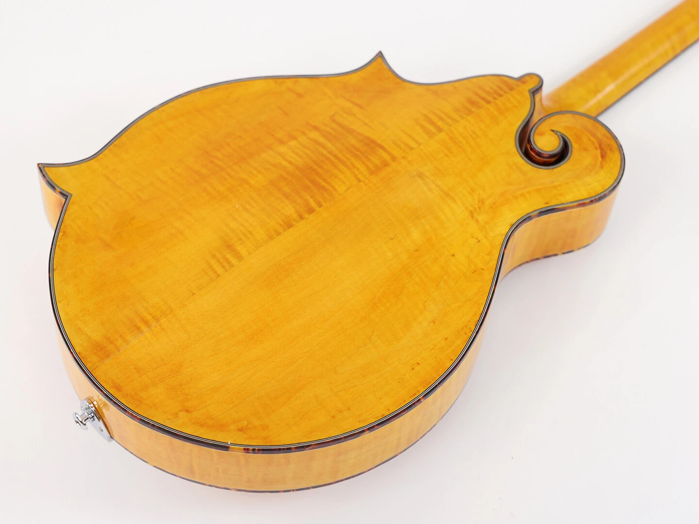 Afanti F Style Mandoline Octave en Acajou Massif avec Dos et Éclisses