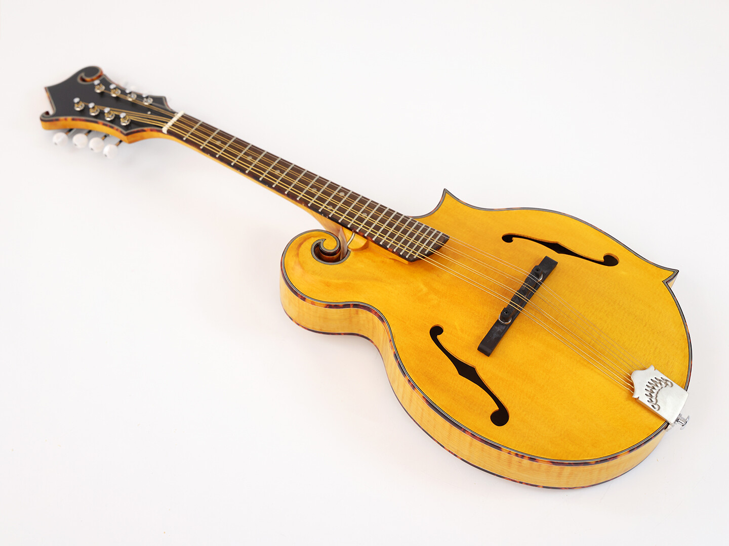 Afanti Goldrush Color Table en épicéa massif Chevalet en ébène F Mandola