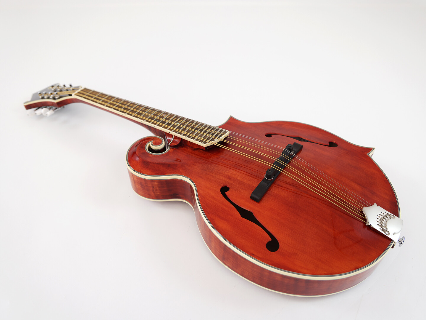 Afanti Gloss Lacquer AAA Solid Spruce Top F Style Mandola