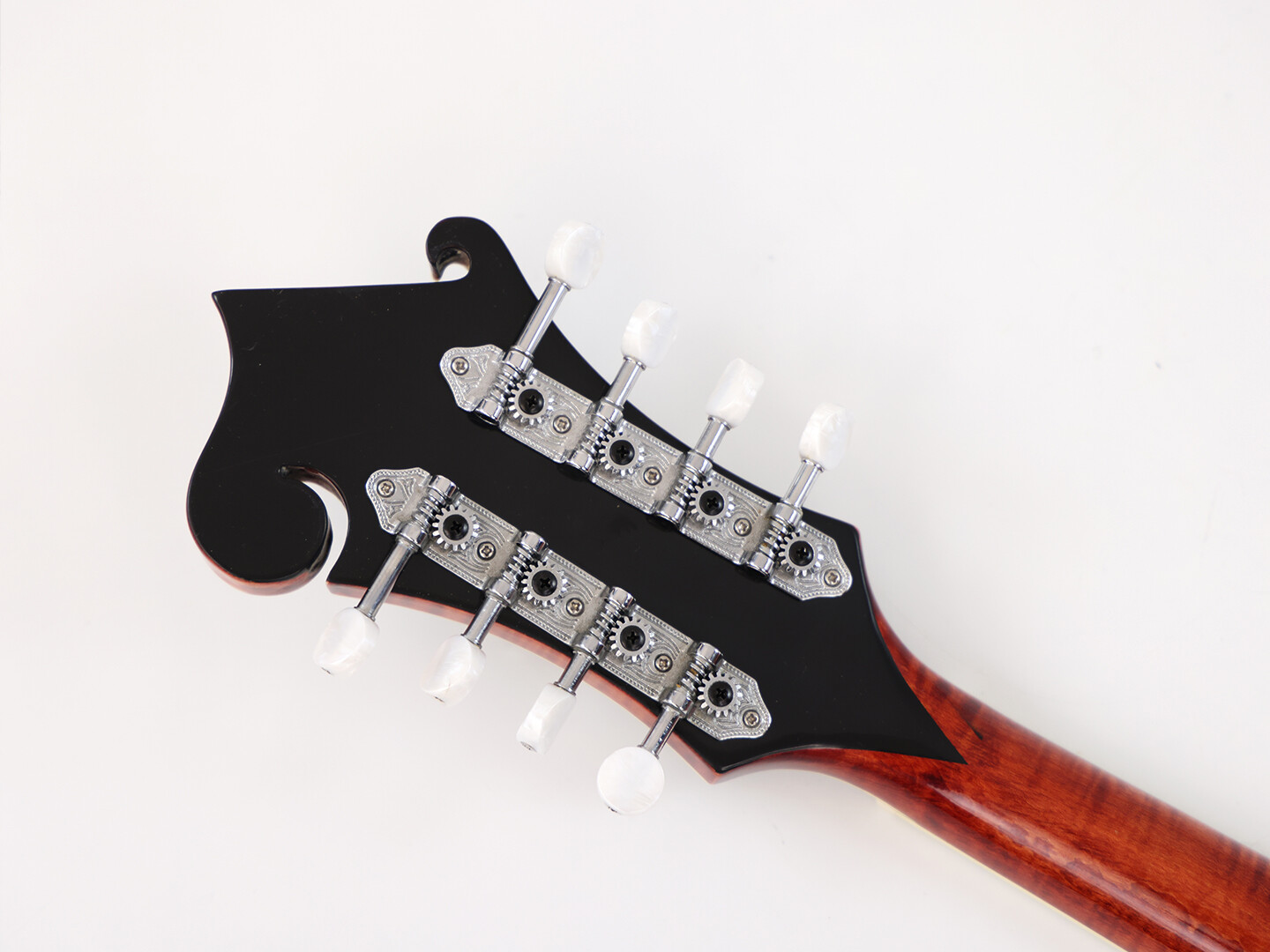 Afanti AAA Dos et flancs en érable flammé massif Gloss F Mandola