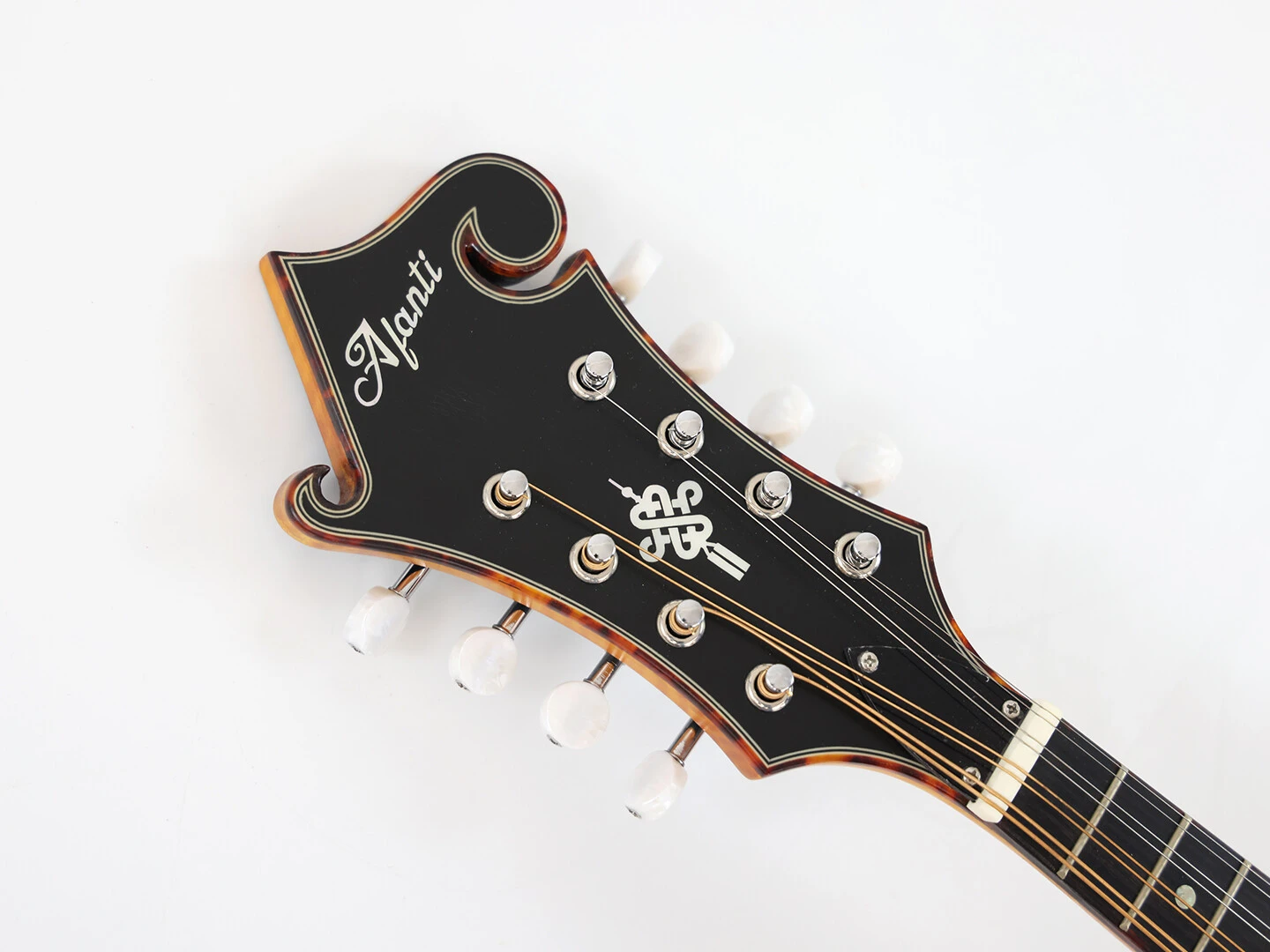 Afanti AA Solid Flamed Maple Dovetail Dingerboard Ebony F Mandolin