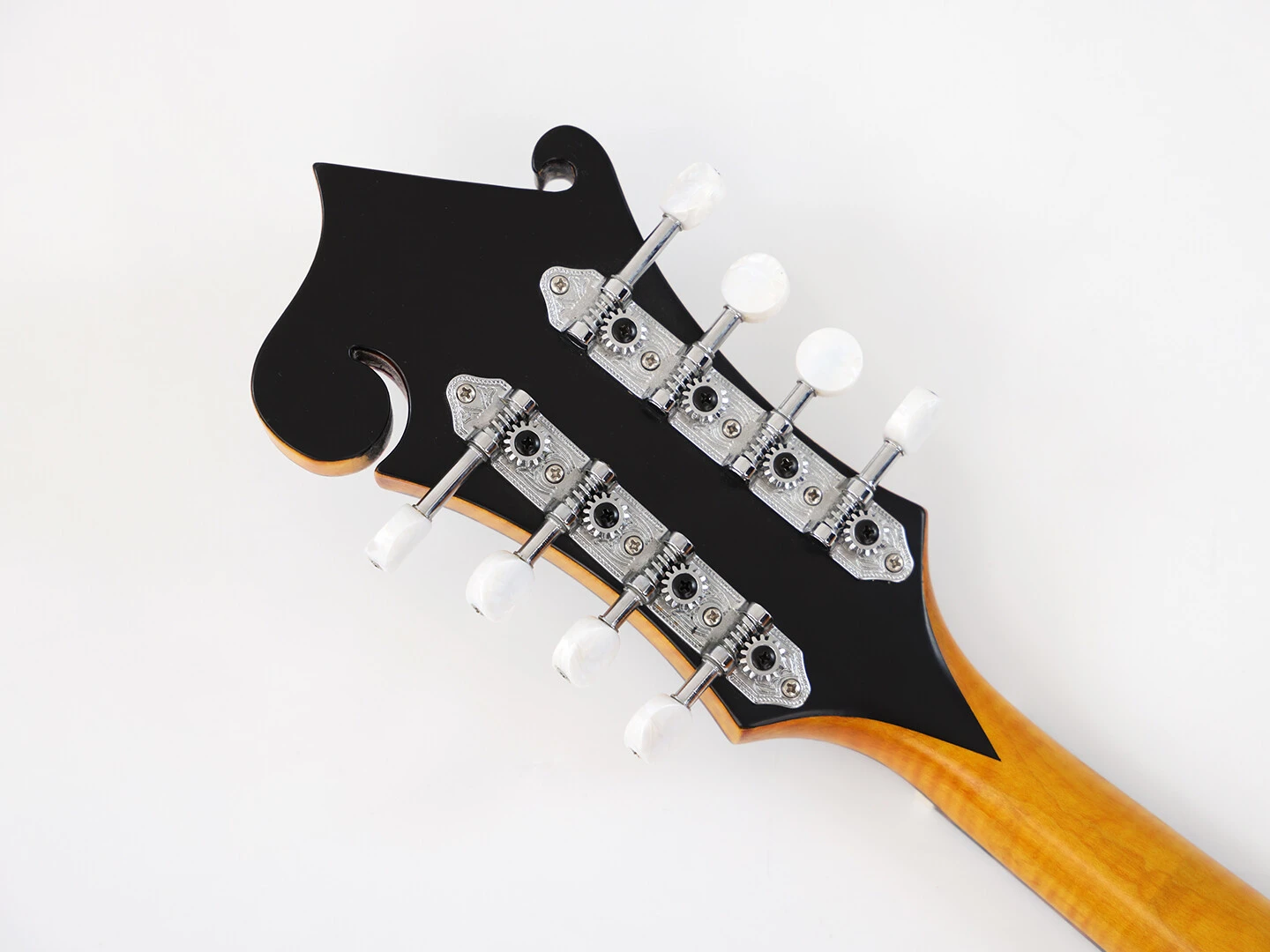 Afanti AA Solid Flamed Maple Dovetail Dingerboard Ebony F Mandolin