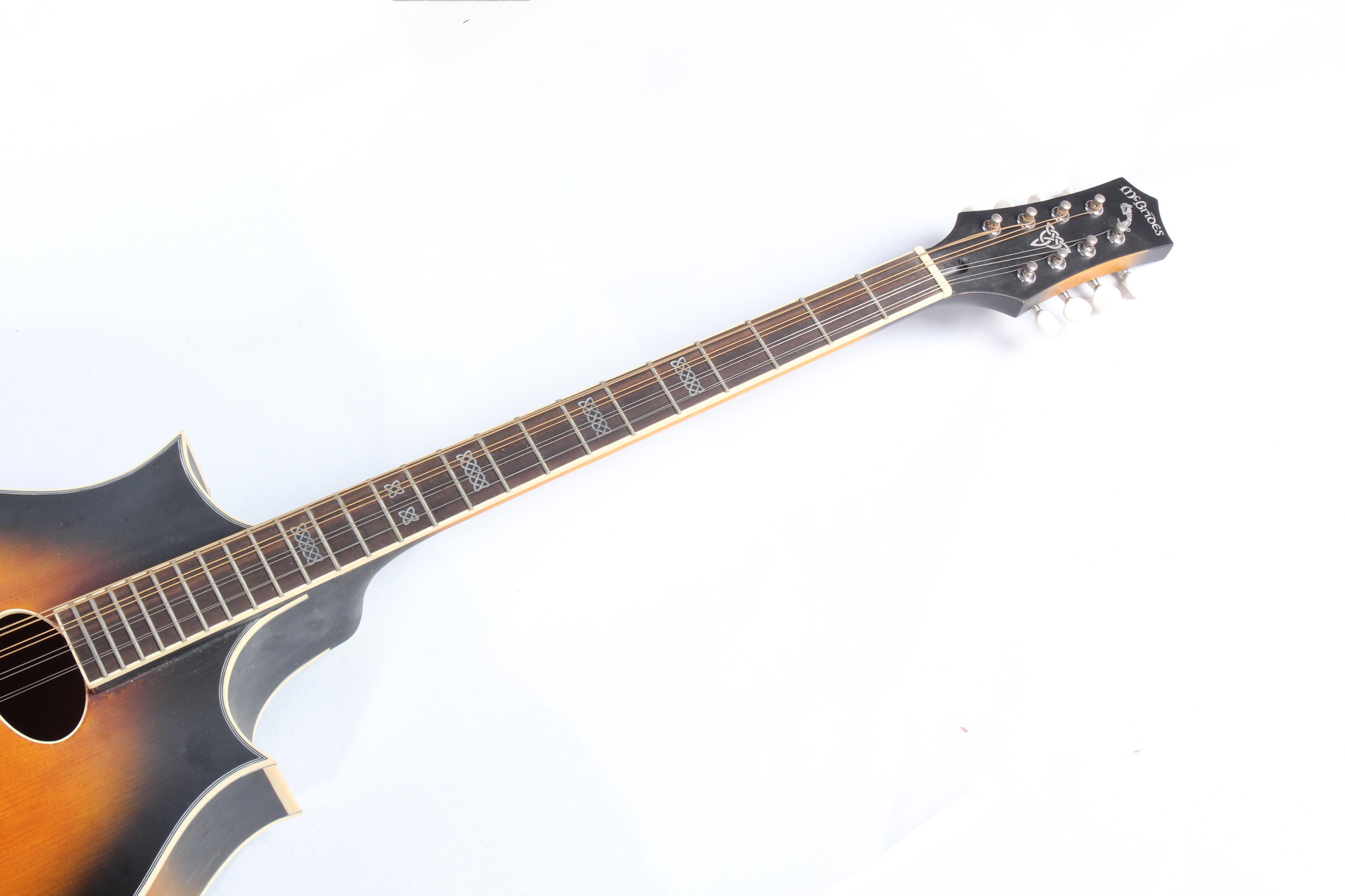 Afanti Maple Back and Side Rosewood Fingerboard Oval Hole F Mandolin