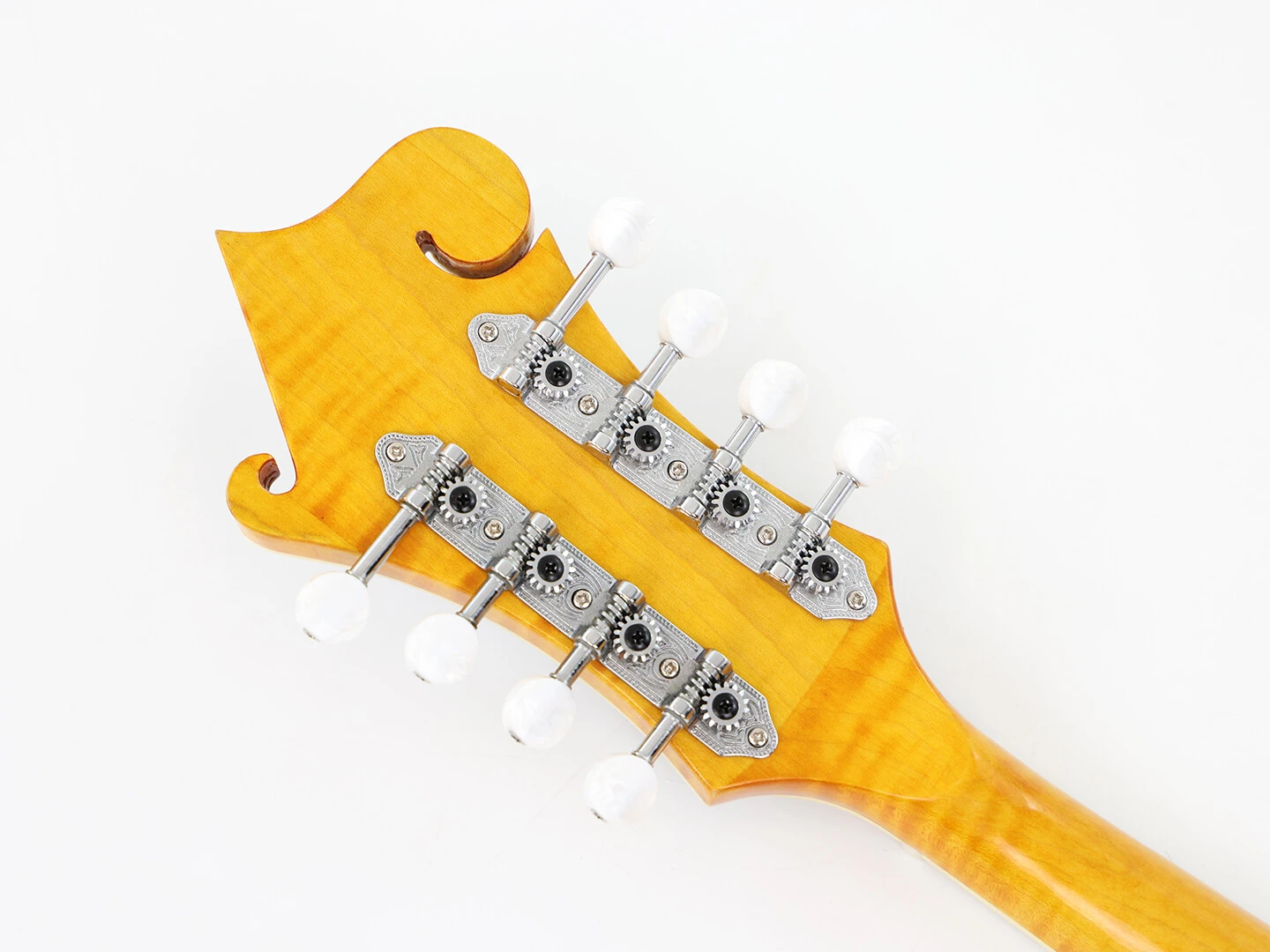 Afanti Solid Hand-Carved and Graduated AAA Spruce Top Left Hand Mandolin (Mandoline gauche)