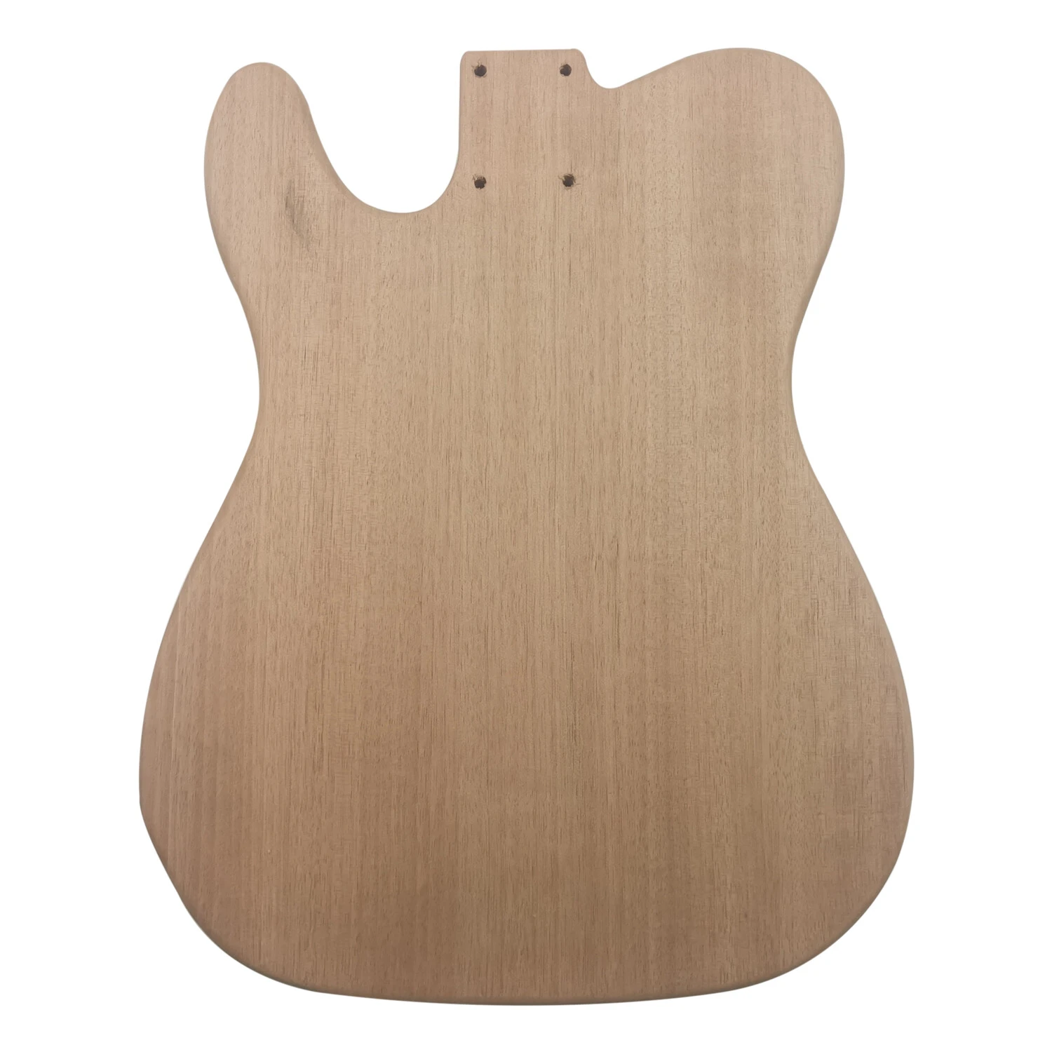 Corps en acajou Construisez votre propre guitare électrique Kit de guitare Tele non finie