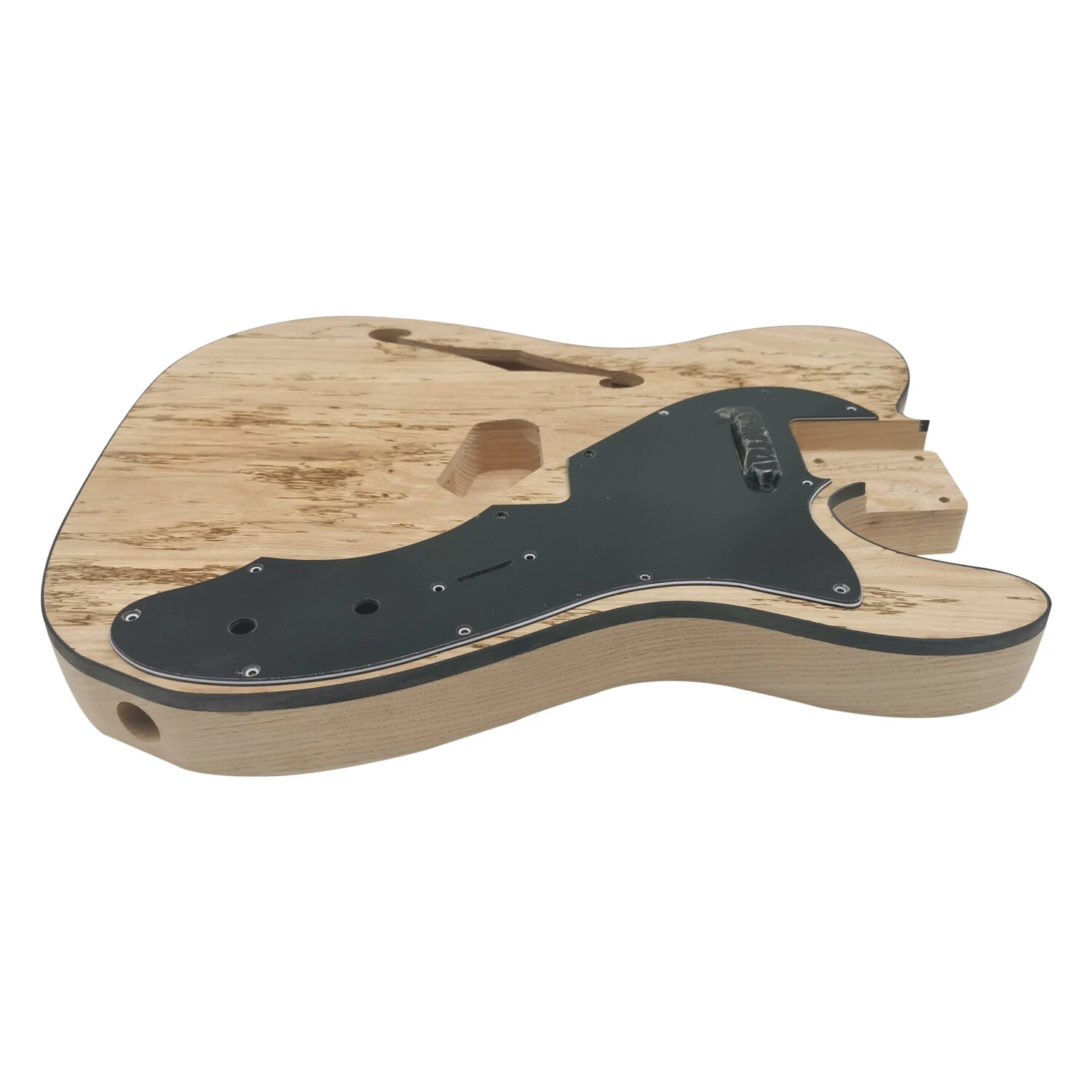 Kit Guitare électrique Tele semi-hollow à corps en frêne