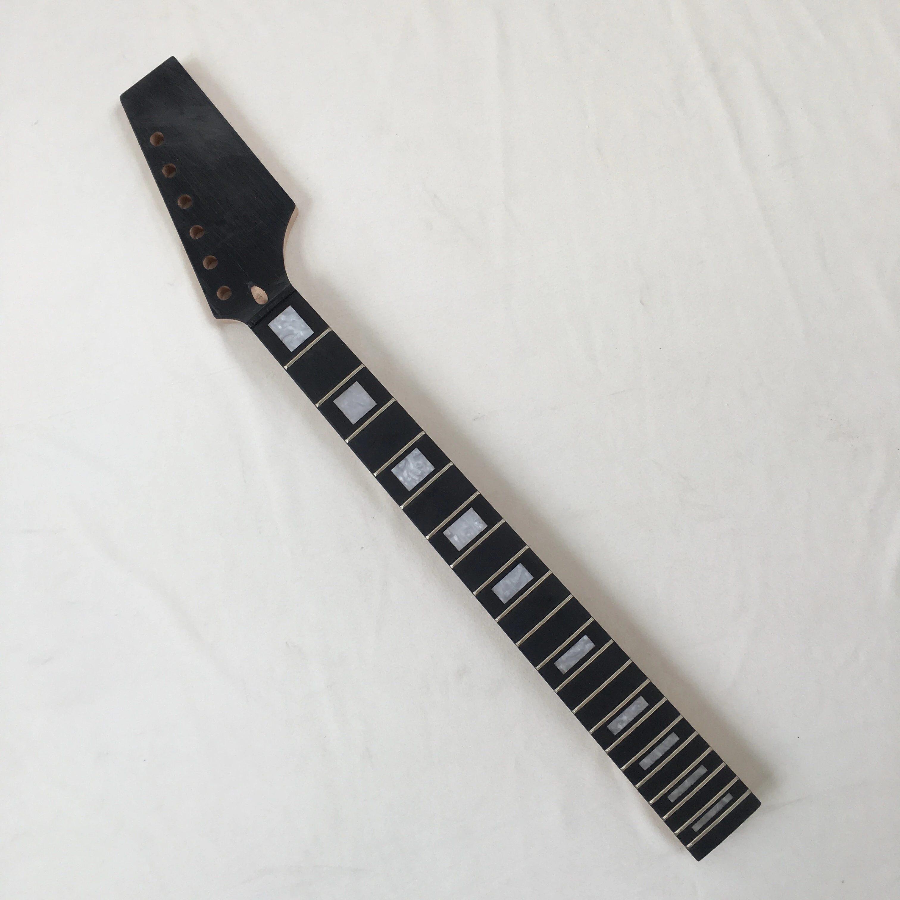 Kit de guitare électrique semi-creuse en frêne avec placage en érable spalté